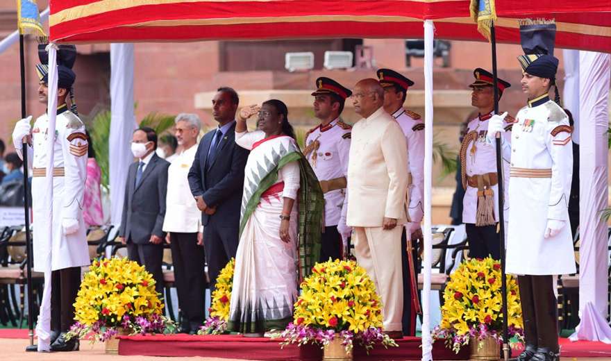 Droupadi Murmu Sworn in as India’s First Indigenous President