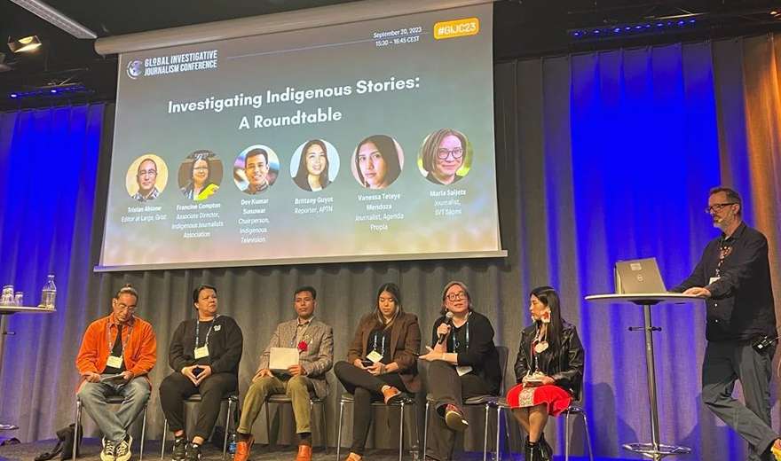 Looking for Indigenous Stories at the Global Investigative Journalism Conference