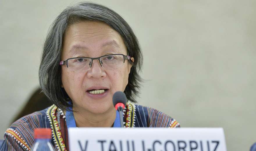 Victoria Tauli-Corpuz Says Funding for Indigenous communities is insufficient