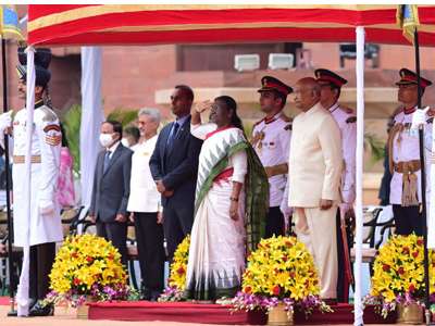 Droupadi Murmu Sworn in as India’s First Indigenous President